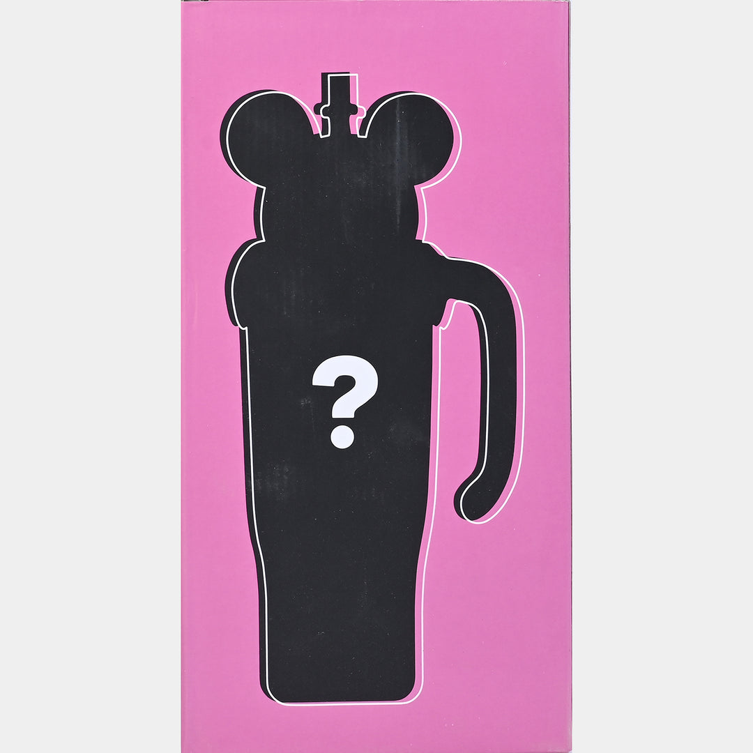 Strawberry Bear Stainless Steel Tumbler With Straw