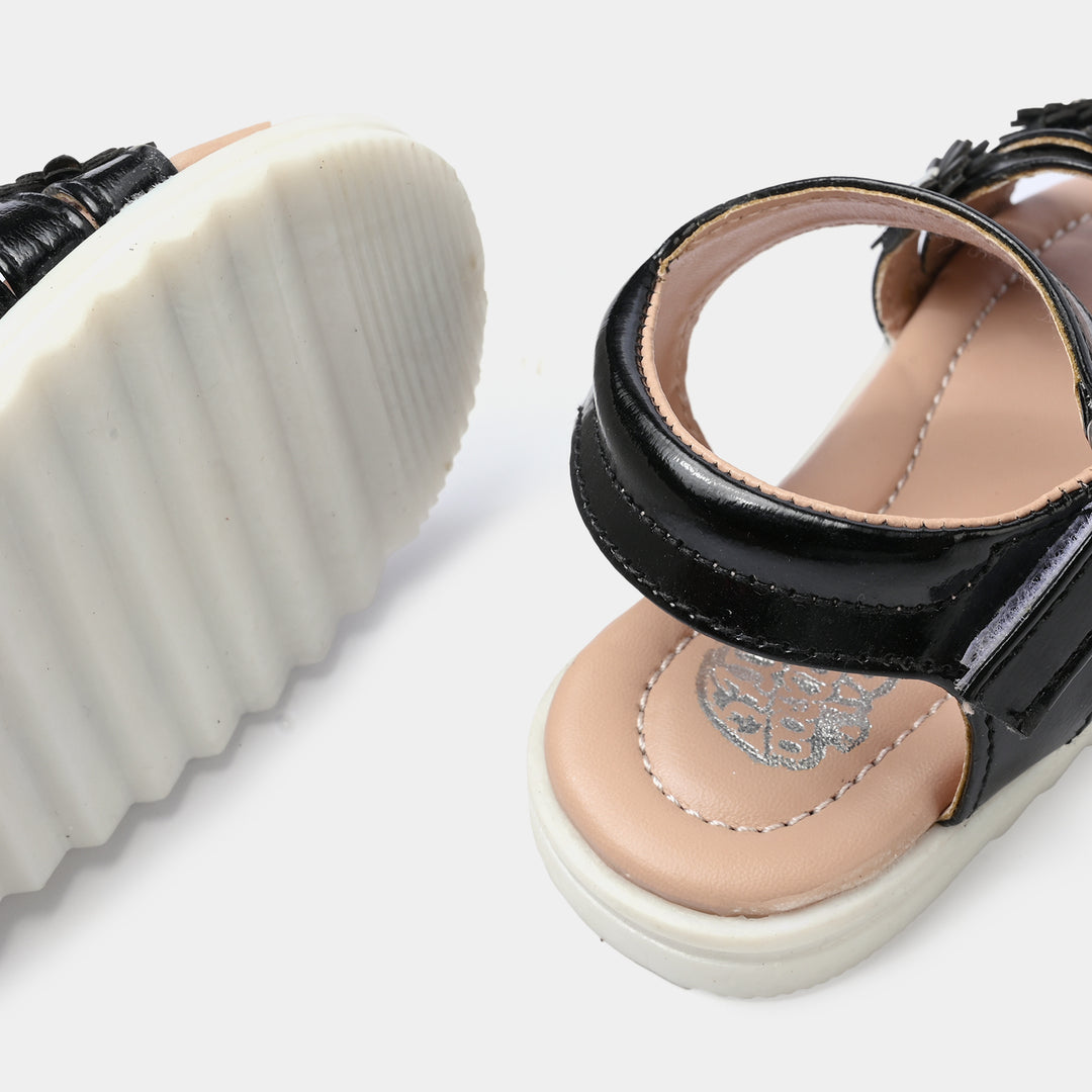 Girls Sandal 456-141-BLACK