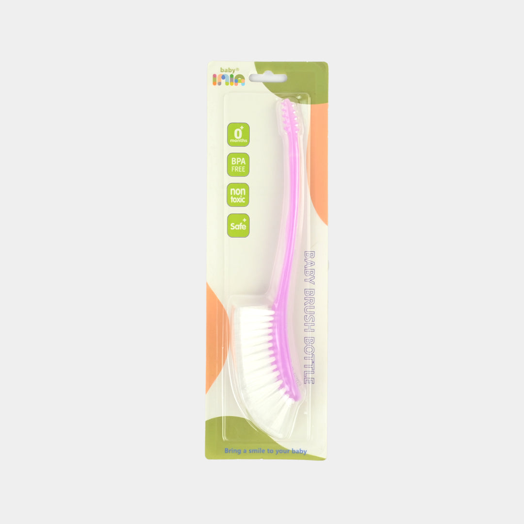 Curved Nylon Baby Bottle Cleaning Brush