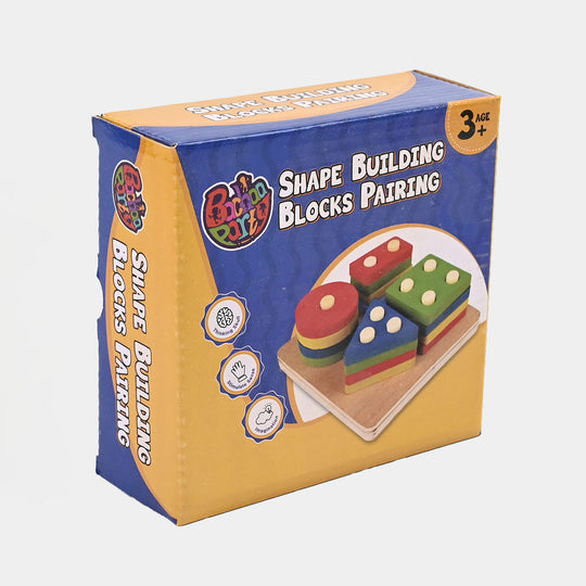 Multi Shape Building Blocks Wooden Toy