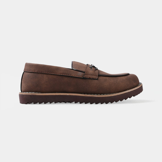 Boys Loafer CS-003-COFFEE