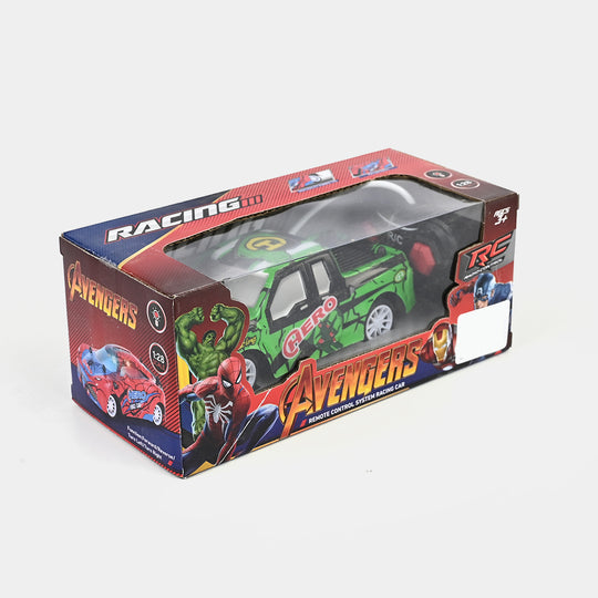 Character Theme PVC Shell Remote Control Car for Kids