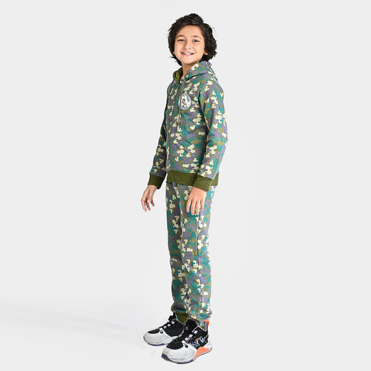 Boys Fleece 2 Piece Suit - Camo