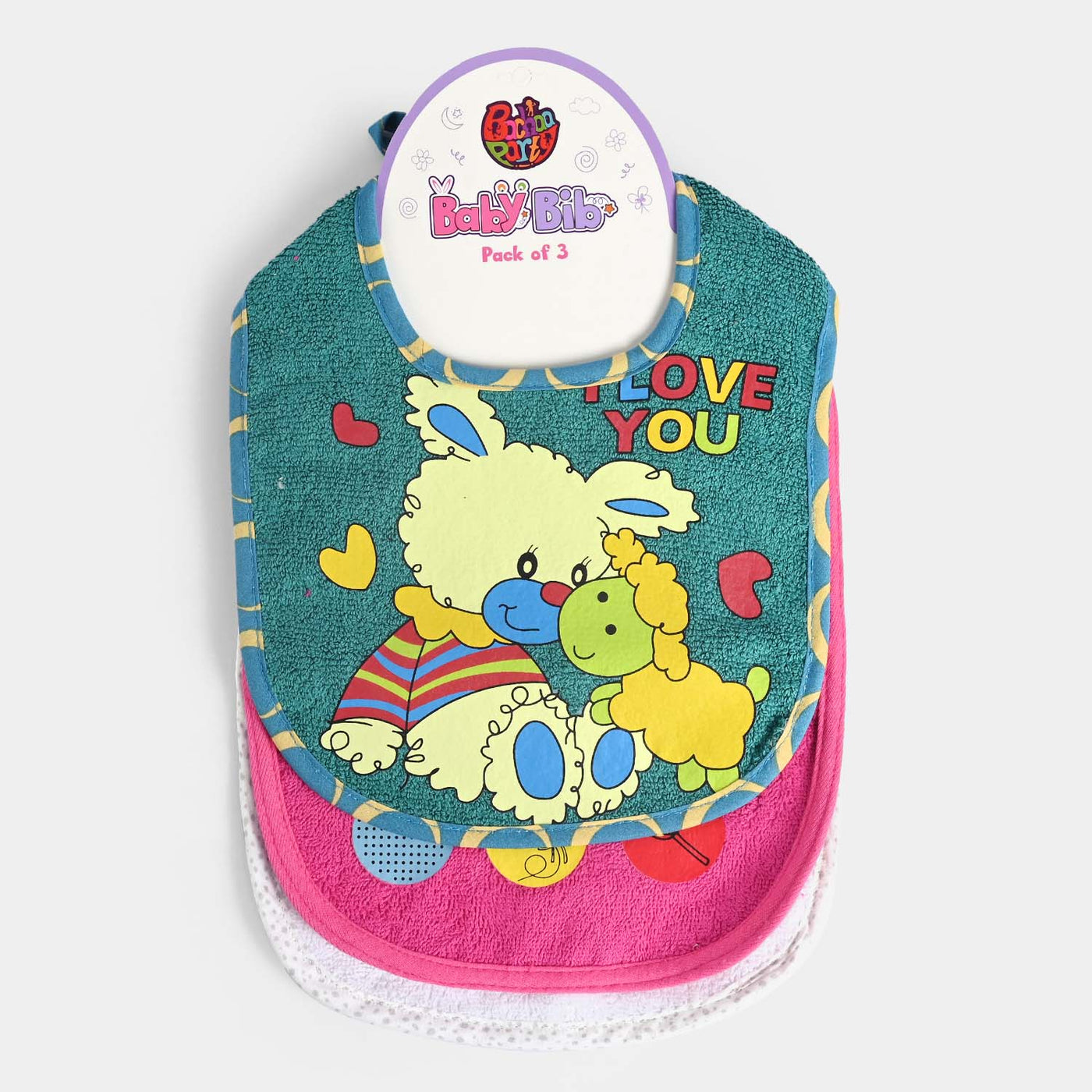 Baby Bib/Apron Pack Of 3