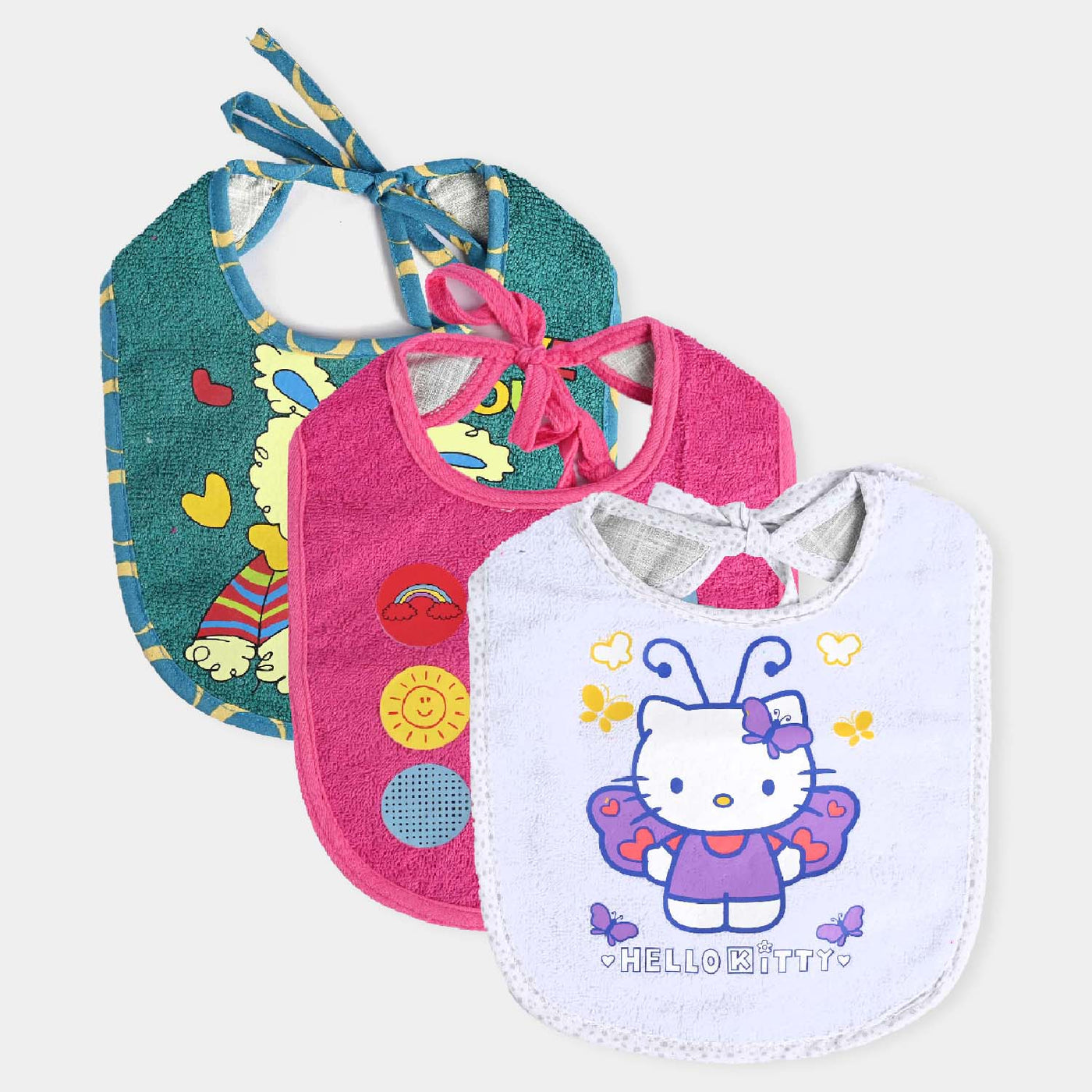 Baby Bib/Apron Pack Of 3