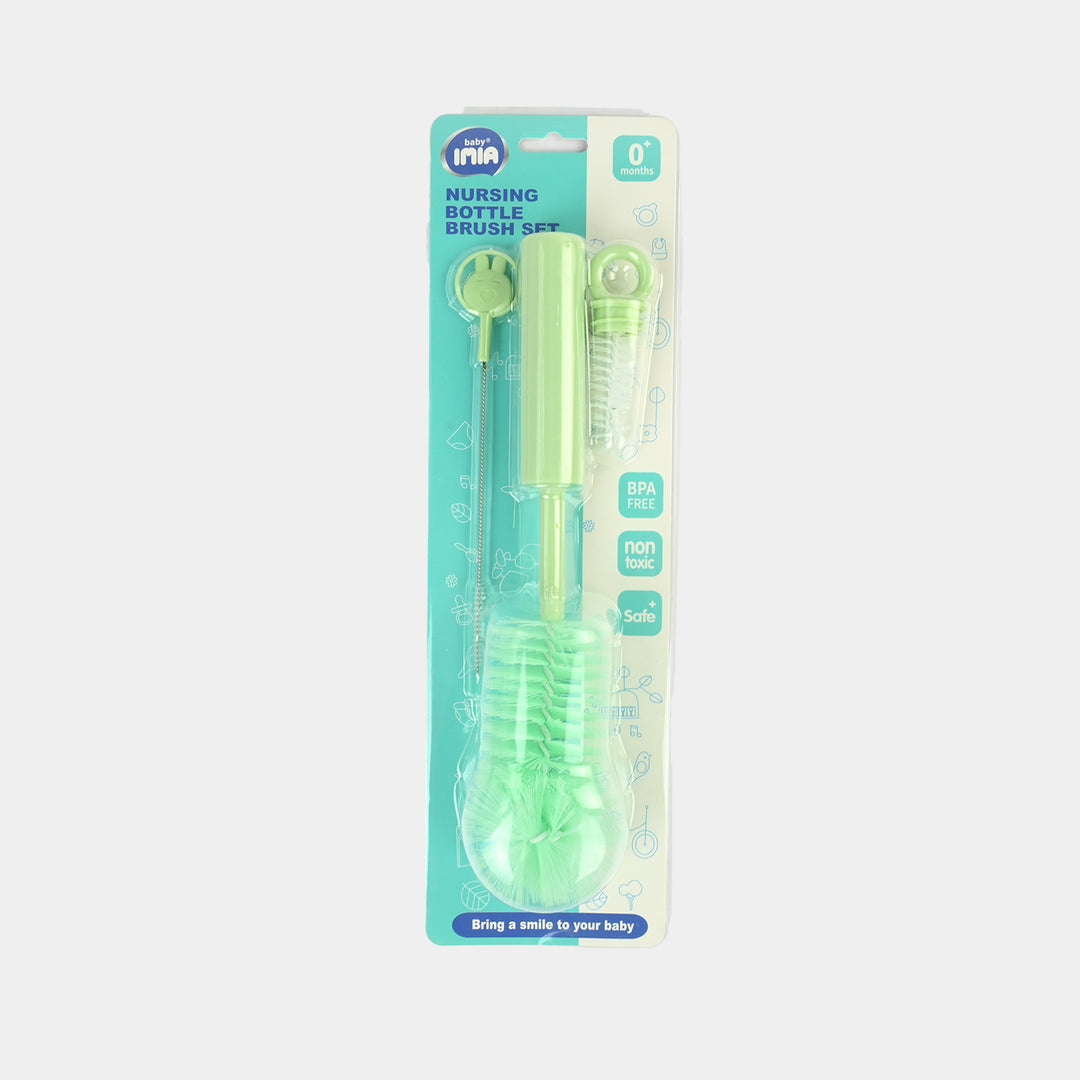 Baby Bottle & Pacifier Brush Set
