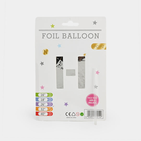 32-Inch Tall Letter Foil Balloons For Celebrations