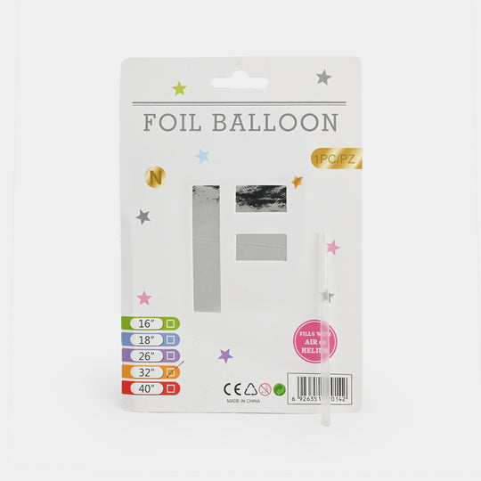 32-Inch Tall Letter Foil Balloons For Celebrations