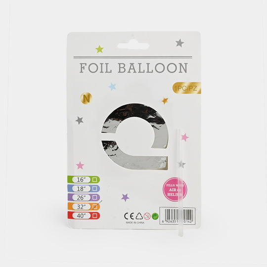 32-Inch Tall Letter Foil Balloons For Celebrations