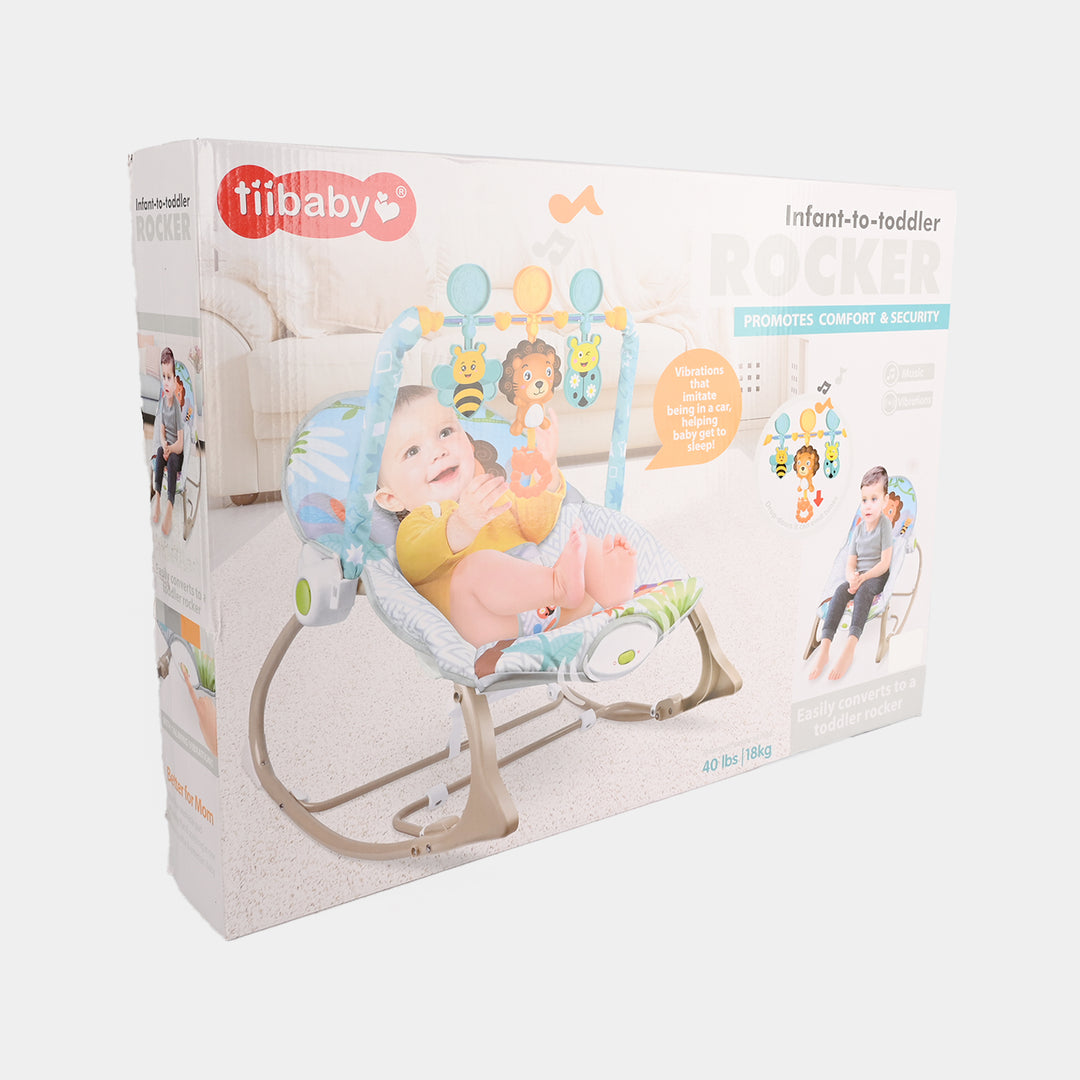 Infant Toddler Rocker (with Music & Vibrations)