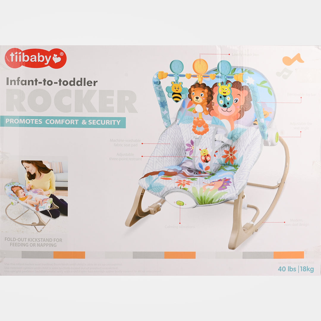 Infant Toddler Rocker (with Music & Vibrations)