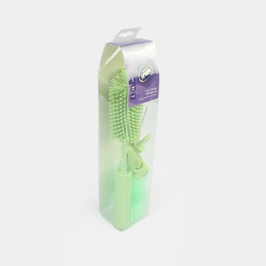 5-in-1 Baby Bottle & Teat Cleaning Brush Set