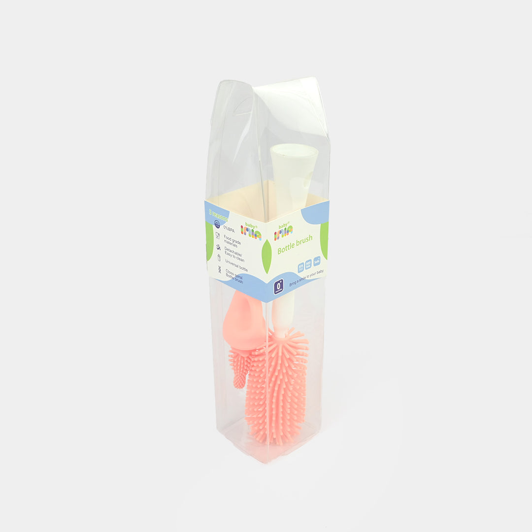 Silicone & Nylon Baby Bottle & Pacifier Brush Set