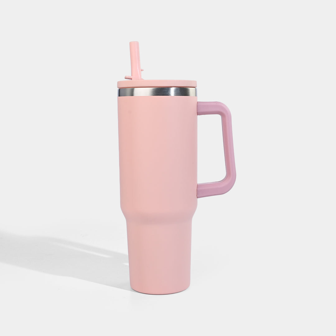 Stainless Steel Tumbler with Straw 40oz
