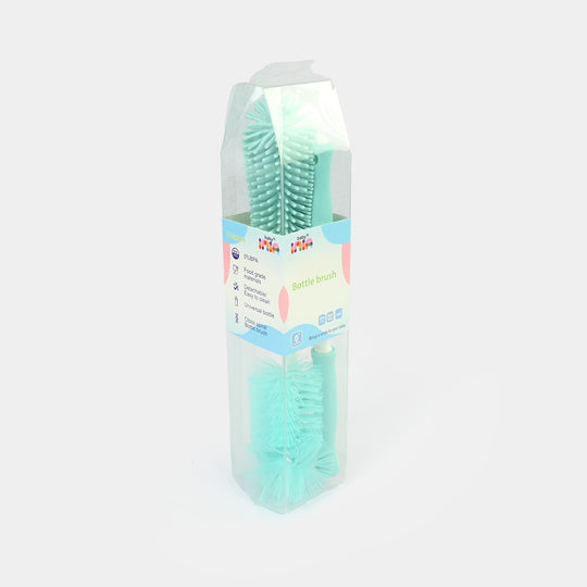 Silicone & Nylon Baby Bottle & Pacifier Brush Set