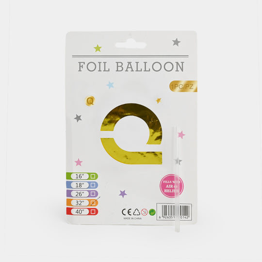 32-Inch Tall Letter Foil Balloons For Celebrations