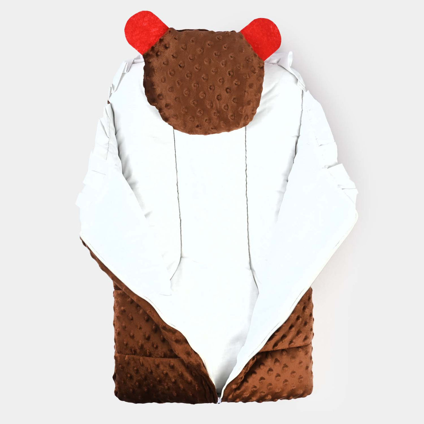 Carry Nest With Bear Pillow | BROWN