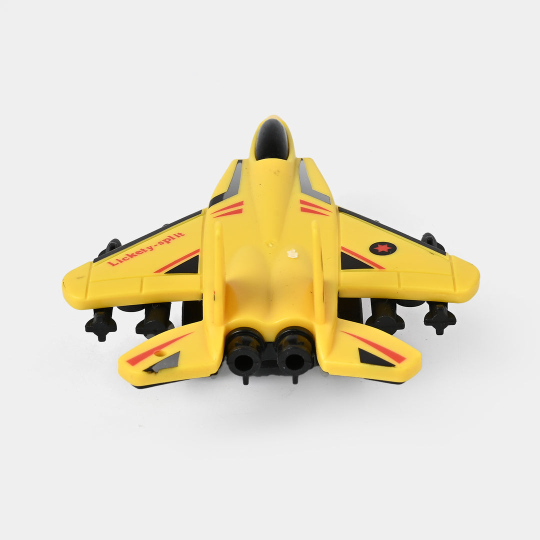 Jet Aircraft Friction Plane Toy for Kids