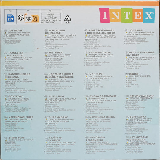 Intex Inflatable Kids Bodyboard