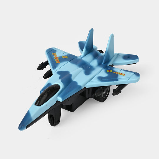 Jet Aircraft Friction Plane Toy for Kids