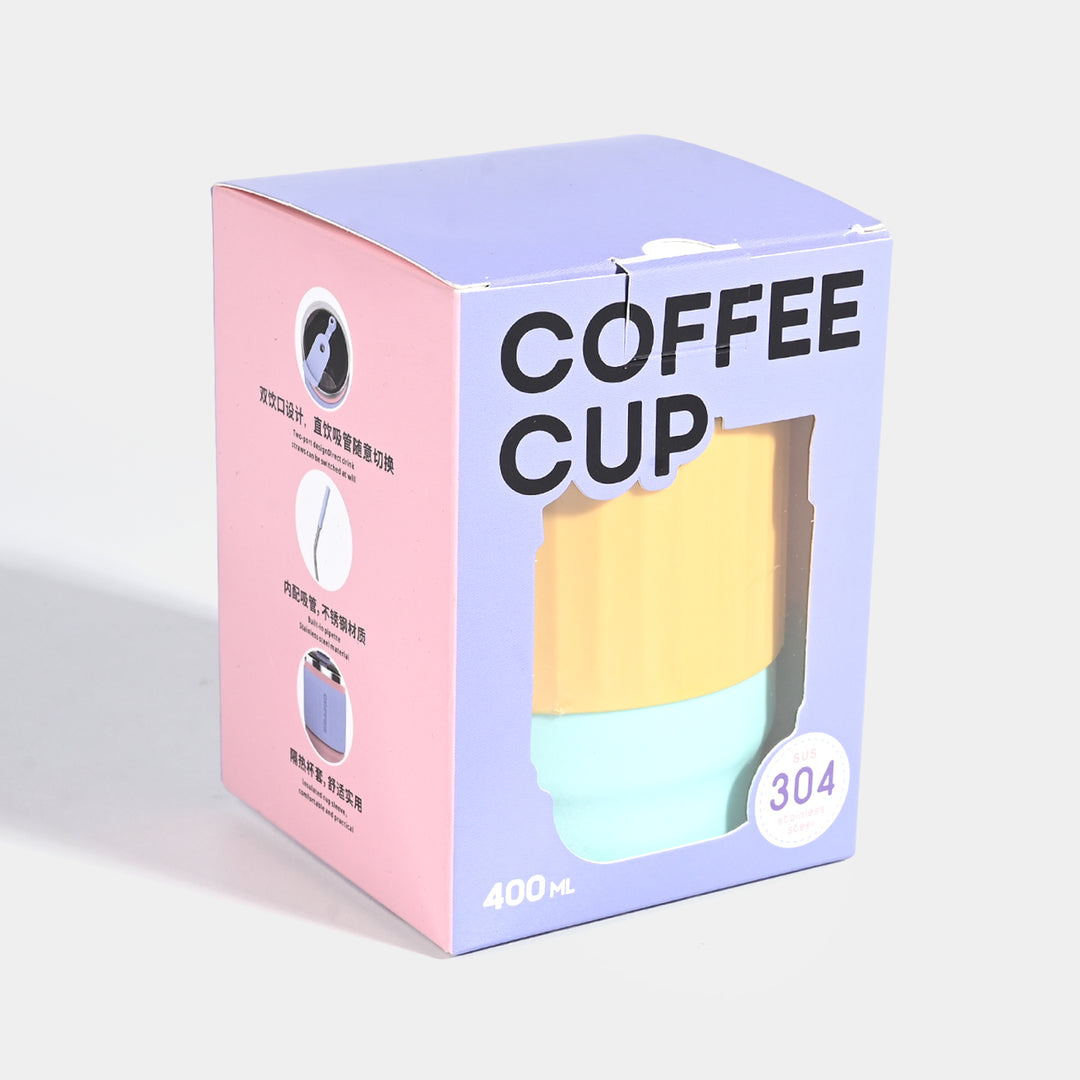 Stainless Steel Insulated Coffee Mug 400ml