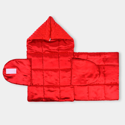 Hooded Carry Nest Tie Bow | Red
