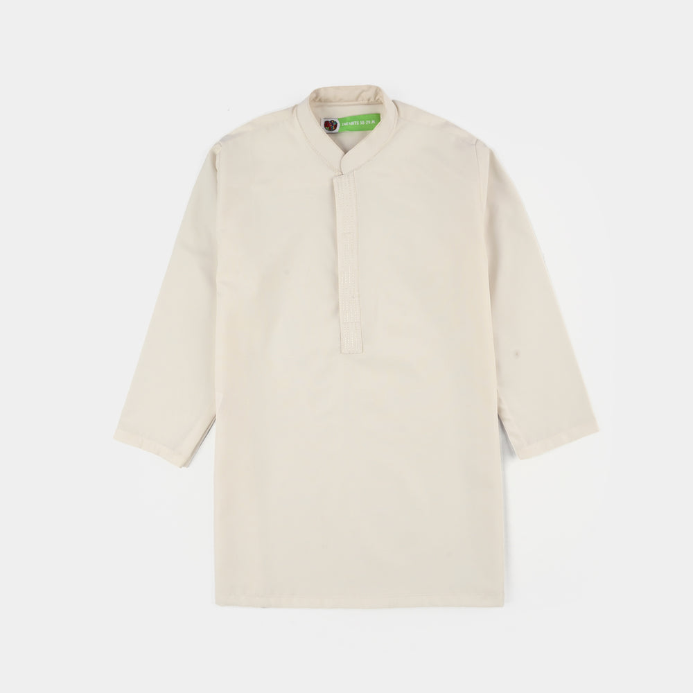 Infant Boys Poly Viscose 3-Piece Suit (After Glow) - Off-White