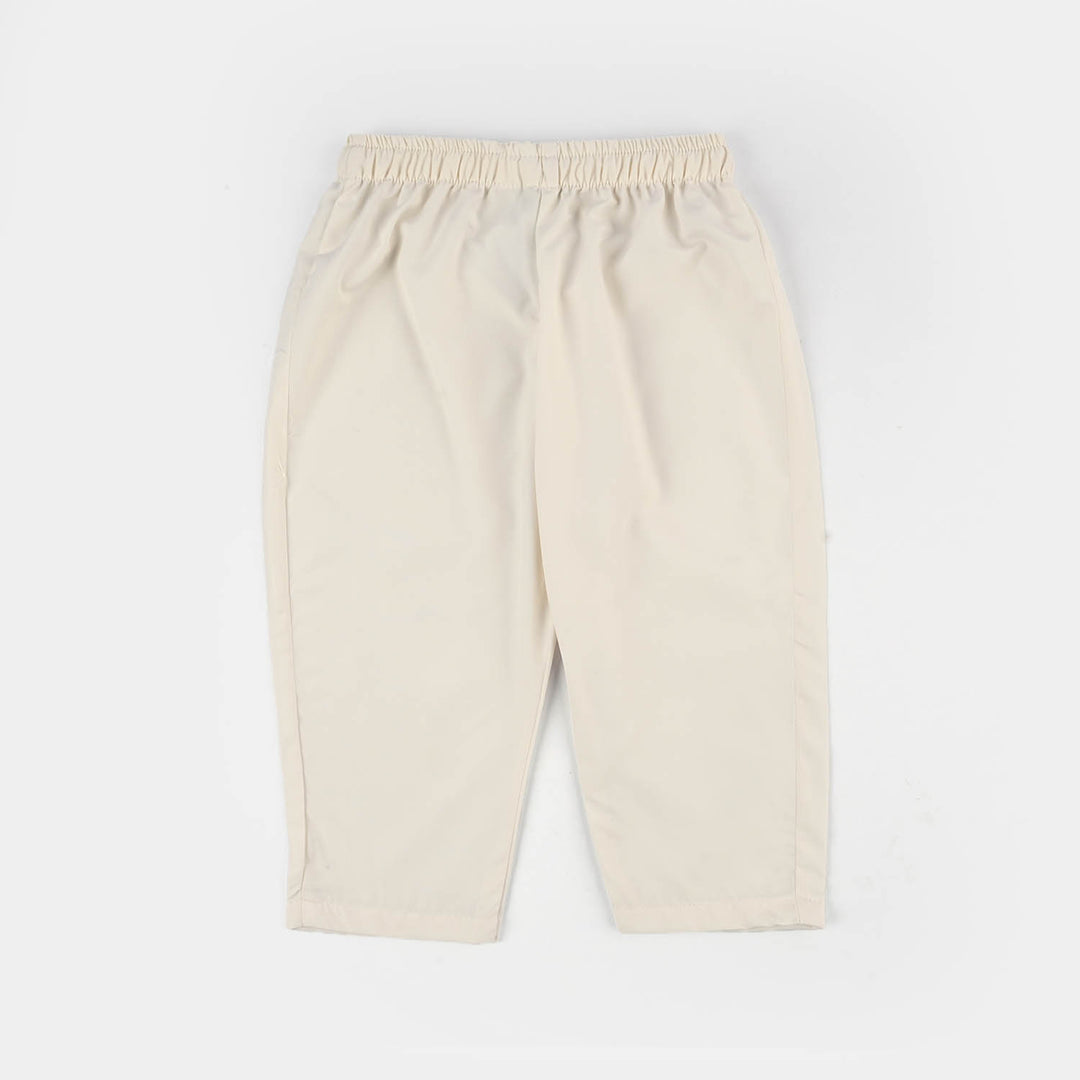 Infant Boys Poly Viscose 3-Piece Suit (After Glow) - Off-White