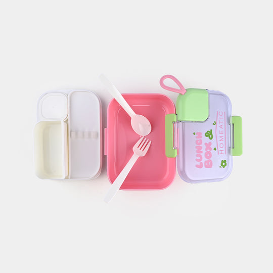 PLASTIC LUNCH BOX 1100ML/200ML
