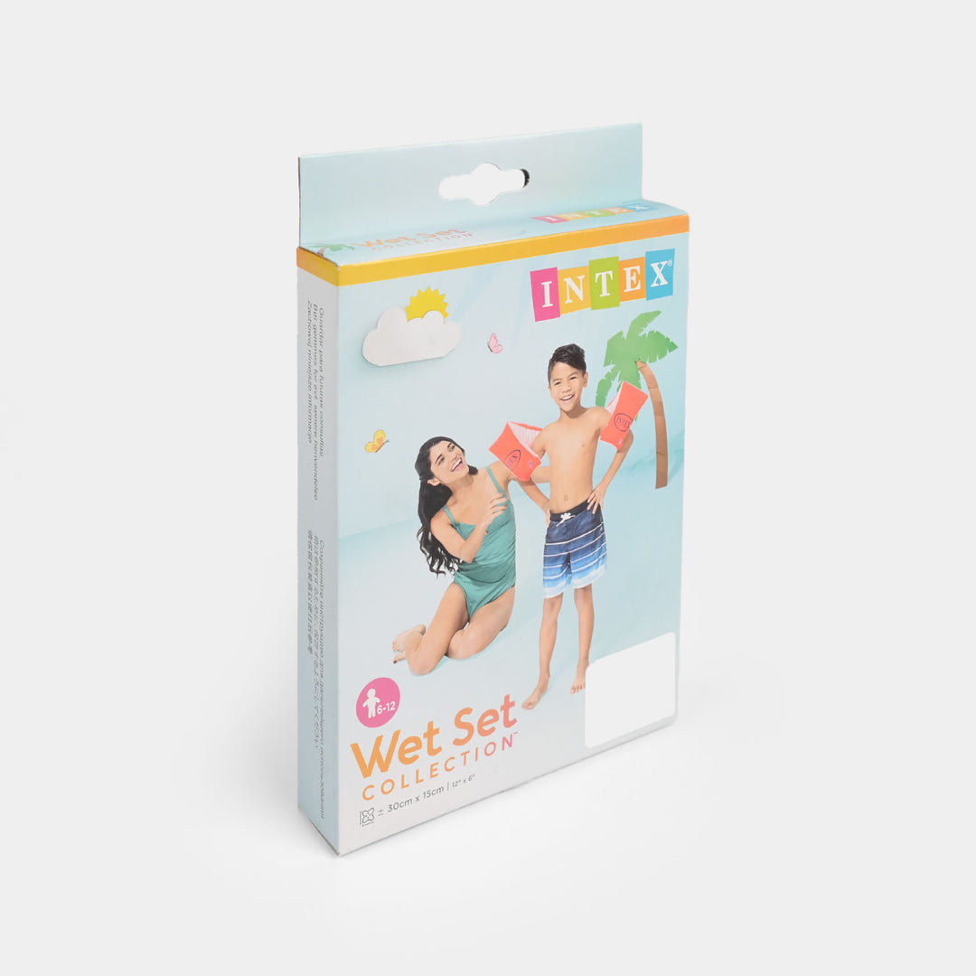 Intex Deluxe Large Swimming Arm Bands Age 6 - 12 (58641)