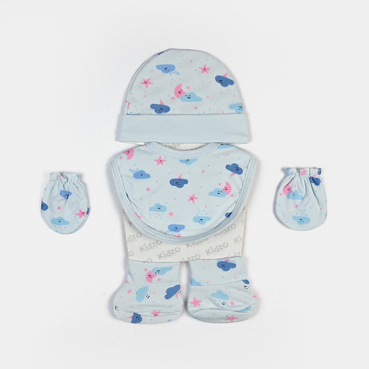 Baby Socks & Cap Set | 4PCs