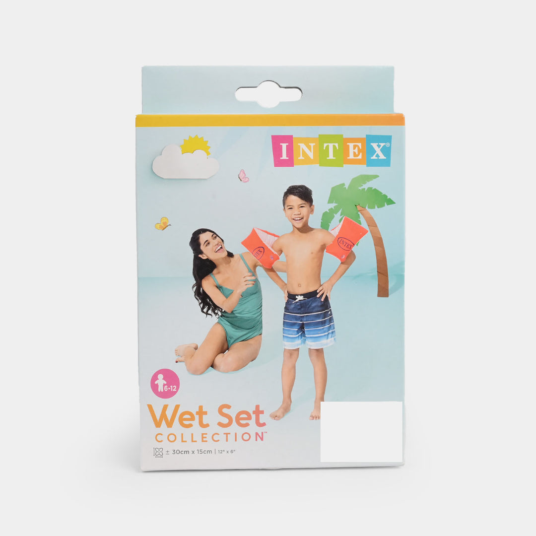 Intex Deluxe Large Swimming Arm Bands Age 6 - 12 (58641)