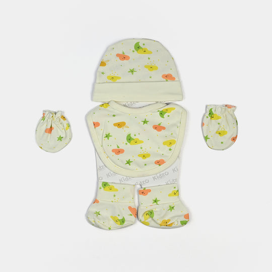 Baby Socks & Cap Set | 4PCs