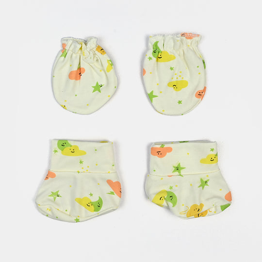 Baby Socks & Cap Set | 4PCs