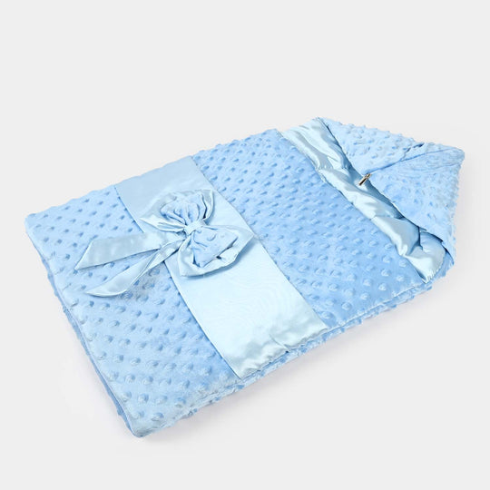 Hooded Carry Nest Tie Bow | Blue