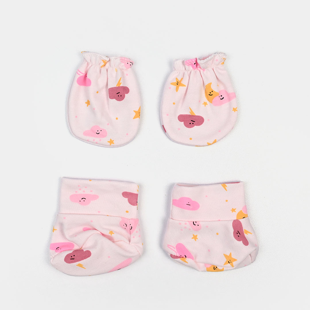 Baby Socks & Cap Set | 4PCs