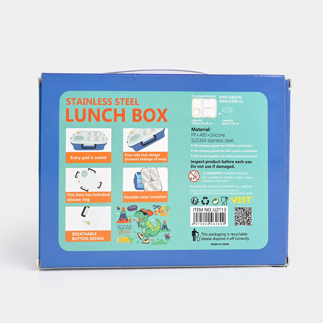 STAINLESS STEEL LUNCH BOX FOR KIDS