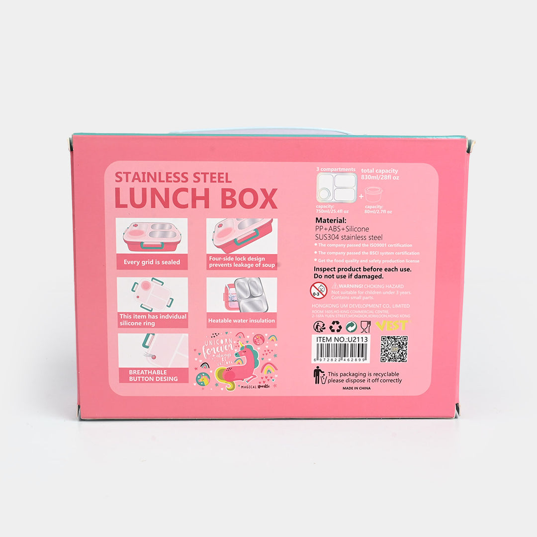 STAINLESS STEEL LUNCH BOX FOR KIDS