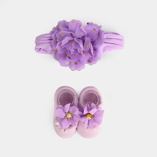 Baby Gift Set Socks With Headband | 0M+