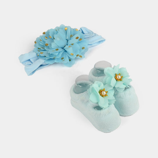 Baby Gift Set Socks With Headband | 0M+