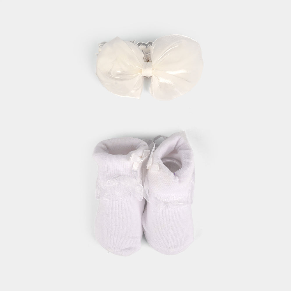 Baby Gift Set Socks With Headband | 0M+