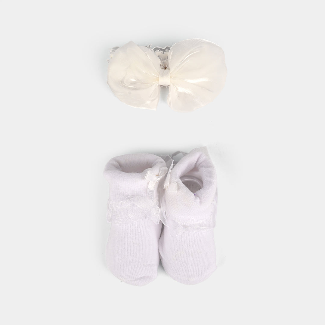 Baby Gift Set Socks With Headband | 0M+