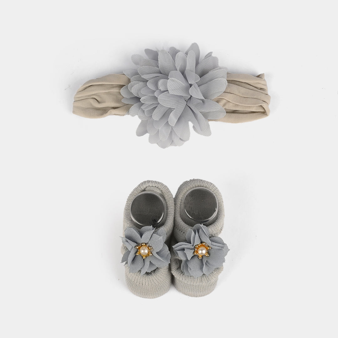 Baby Gift Set Socks With Headband | 0M+