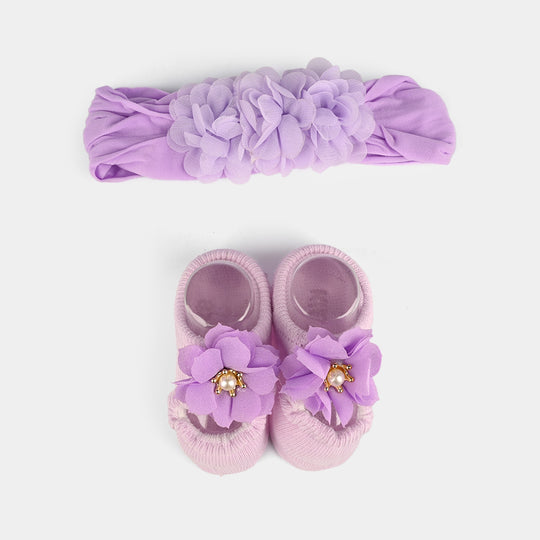 Baby Gift Set Socks With Headband | 0M+