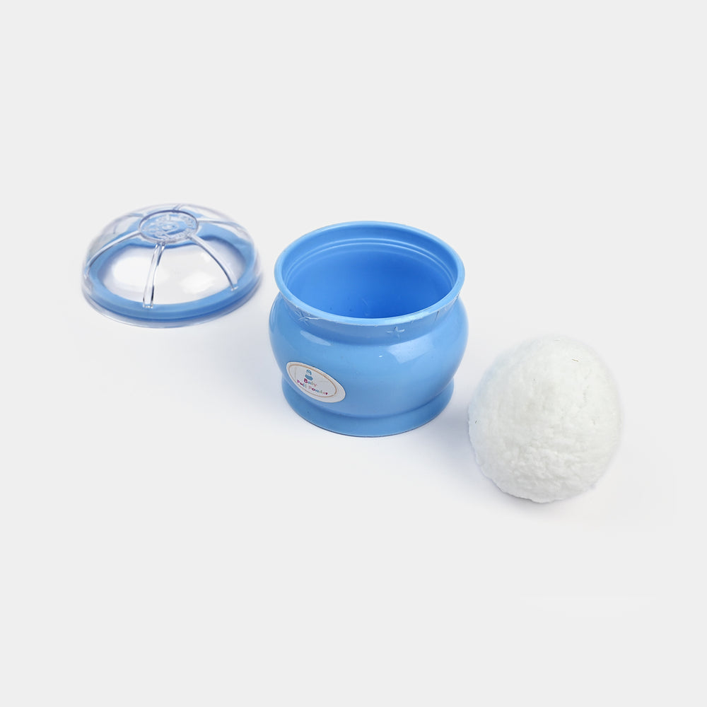 Baby Powder Puff Big - Blue
