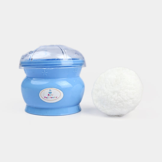 Baby Powder Puff Big - Blue