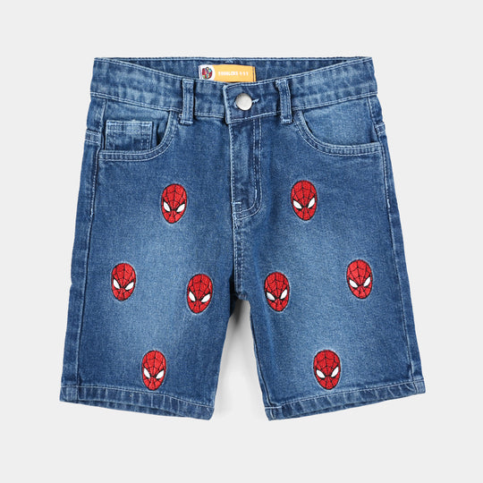 Boys Denim Viscose Short-LT.Blue