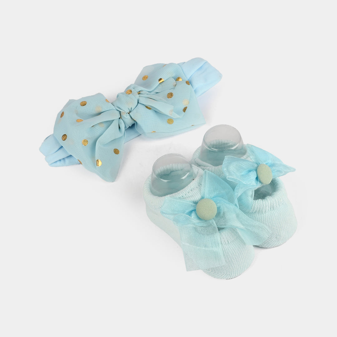 Baby Gift Set Socks With Headband | 0M+