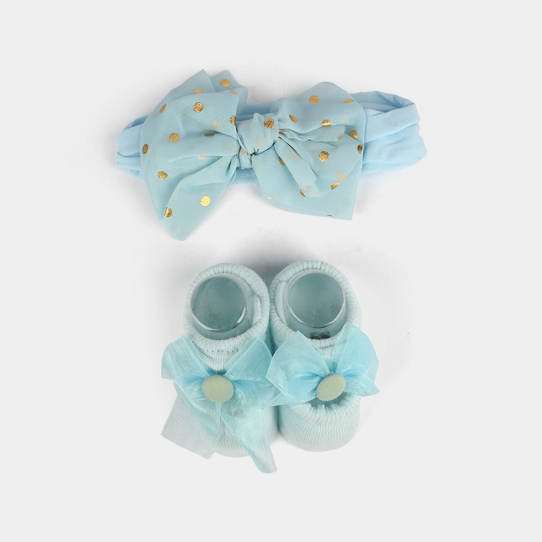 Baby Gift Set Socks With Headband | 0M+