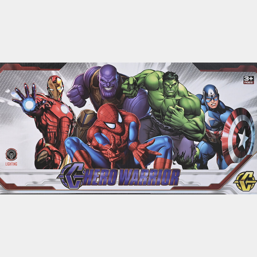 Action Figure Set with Dart Blaster